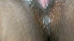 Wet pussy fingering