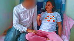 Stepsister soniya watching porn on mobile but her stepbrother seen and Fucking hard stepsister and Cum on her boobs hindi audio