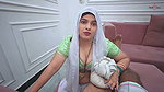 sasurji ne dhoti me lund dikhaya- Desi step bahu seduces Father in law and gave Close-up Blowjob with Cum in mouth in Hindi