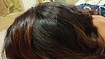 Real Desi Bhabhi Indian Slave Olivia used for feet licking, rubbing and hairplay while resting to satisfy for ultimate cum shot