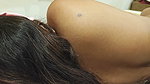 Real Desi Bhabhi Indian Slave Olivia used for feet licking, rubbing and hairplay while resting to satisfy for ultimate cum shot