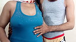 Muslim Wife Jumps on Cock While Getting Fucked in the Ass