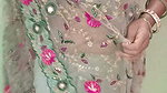 Indian wife in wedding saree dance nude dance clear voice in hindi