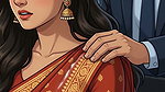 Indian secretary marries hardcore Dia in the night office promotion animation