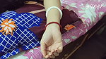 Indian Desi Young girl Ass and Hairy Vulva Touching with her Boyfriend