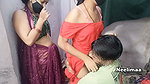 Indian Best Threesome Sex First Time Two Girls and One Guy Hardcore FFM
