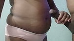 Desi village wife and boy play with big