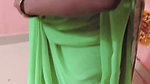Desi Tamil Slut Wife Renu No Bra Blouse & No Panty Petticoat Saree Tease for Secret Lover! Indianhotwifex