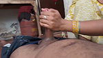 Desi Dick Massage Oily Handjob Till Cumshot