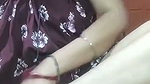 Desi Bhabhi Shows Her Pussy While Lying on the Bed