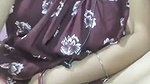 Desi Bhabhi Shows Her Pussy While Lying on the Bed