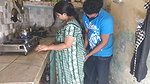 Desi bhabhi big boobs cleavage tease in kitchen hot indian village girls exposed