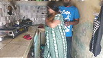 Desi bhabhi big boobs cleavage tease in kitchen hot indian village girls exposed