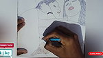 Desi Badroom standing Doggy style Full Sex video. Drawing art