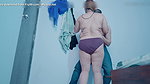 Big ass wife cheated her husband by fucking his friend in the private room