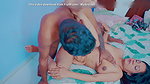 Big ass wife cheated her husband by fucking his friend in the private room