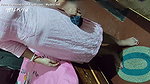 ASIAN INDIAN FEMALE VILLAGE YOUNG GIRL FORPLAY WITH HER BOYFRIEND. PINK DRESS, HAIRY VULVA AND TIGHT SKIN ASS