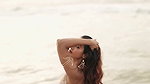 Actress Poornima Ravi seducing armpit boobs show photoshoot 1