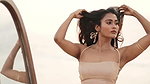 Actress Poornima Ravi seducing armpit boobs show photoshoot 1