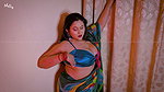 Horny booby candy huge cleavage show sensual photoshoot 1