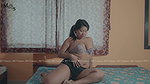 Horny disha aunty huge cleavage and hot navel show photoshoot 1