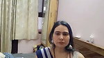 Sexy punjabi lady big deep navel in blue saree 1