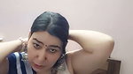 Sexy punjabi lady big deep navel in blue saree 1