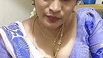 Sexy telugu aunty in saree looks exotic blouse unhooked 1