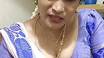Sexy telugu aunty in saree looks exotic blouse unhooked 1