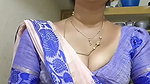 Sexy telugu aunty in saree looks exotic blouse unhooked 1