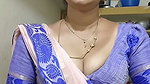 Sexy telugu aunty in saree looks exotic blouse unhooked 1