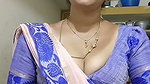 Sexy telugu aunty in saree looks exotic blouse unhooked 1