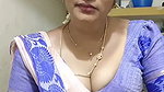 Sexy telugu aunty in saree looks exotic blouse unhooked 1