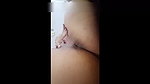 Close-up view playing with my wet pussy