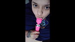 Clit orgasm with my hitachi toy