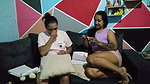 Catching up with my partner, we ended up pleasuring each other