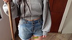 Busty teen stepsister wears jean shorts but decides to fuck secretly so you don’t tell her parents