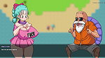 Bulma’s Quest for the Ballz – Bulma from Dragon Ball Looking for Number 18 to Fuck Roshi