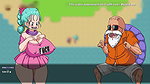 Bulma’s Quest for the Ballz – Bulma from Dragon Ball Looking for Number 18 to Fuck Roshi