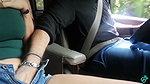 Blowjob and Cum Swallow in the Car