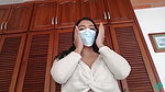 Blowjob and Cum Eating From Surgical Mask
