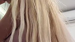 Blonde latina neighbor sucks my big dick while having an anal plug in