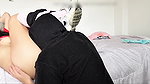 Big tits Indian girl in football jersey convinces me to fuck her in her room