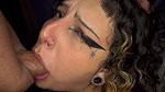Beautiful Colombian goth woman gets her stepbrother’s milk