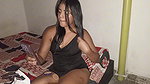 BEAUTIFUL BRUNETTE FROM COLOMBIA SENDS PHOTOS OF HER VAGINA TO HER BOYFRIEND AND HE COMES TO FUCK HER