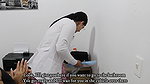 At a medical appointment my horny doctor fucks my pussy – Porn in Spanish