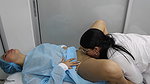 At a medical appointment my horny doctor fucks my pussy – Porn in Spanish
