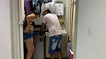 Appliance repairman technician gives me a delicious fuck in exchange for his work
