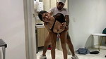 Appliance repairman technician gives me a delicious fuck in exchange for his work