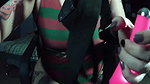 Anal plug, dildo and hitachi play for private session